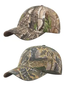 Baseball Cap Camouflage Camping Baseball Cap Adjustable Camo Hat for Men Women