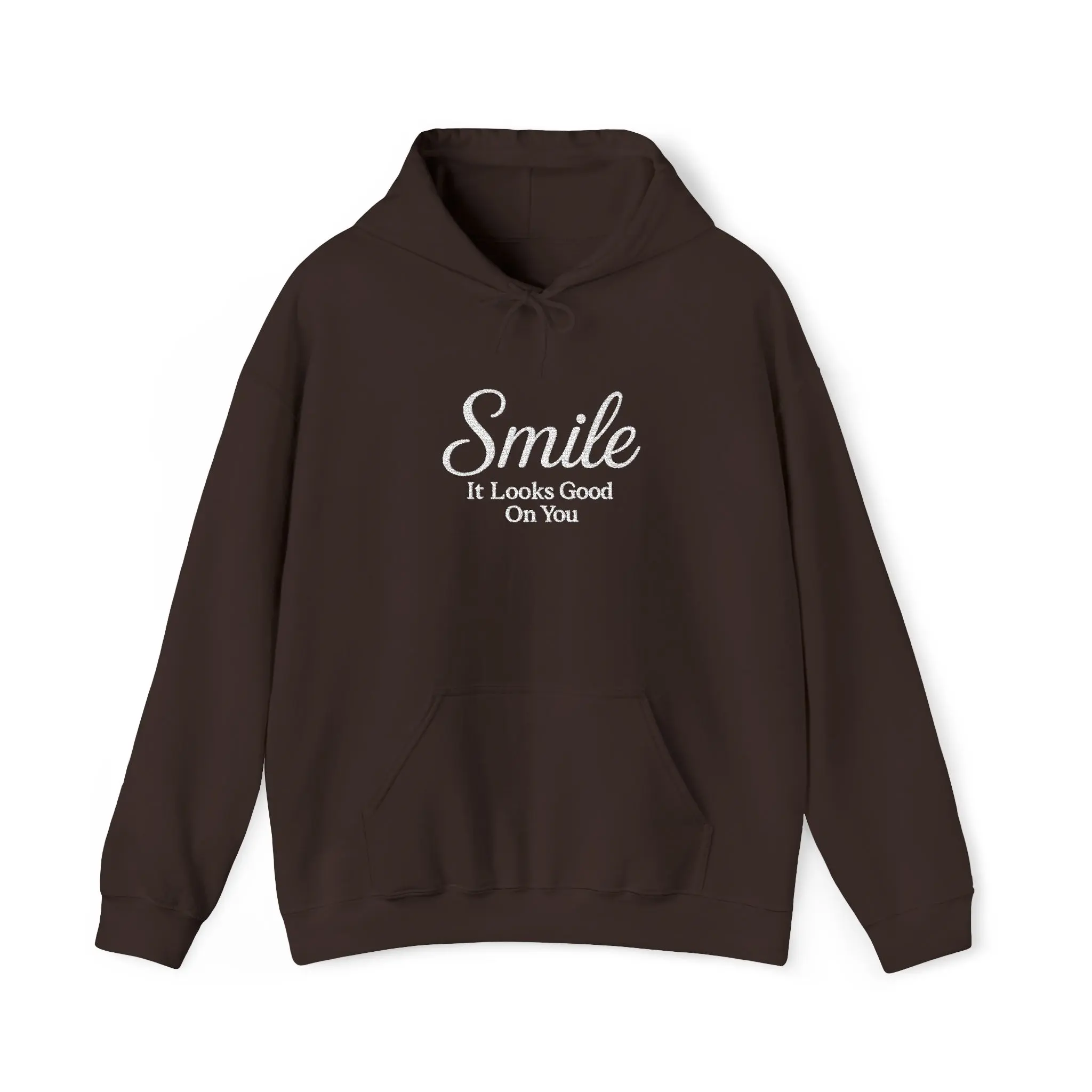Smile | Wear Your Smile Hoodie (Brown)