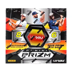 2025 Panini Prizm LIV Golf Hobby Box Trading Cards