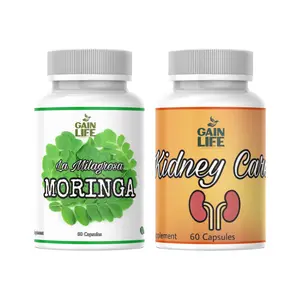 Gain Life Kidney Care & Moringa Vitamin Dietary Supplement