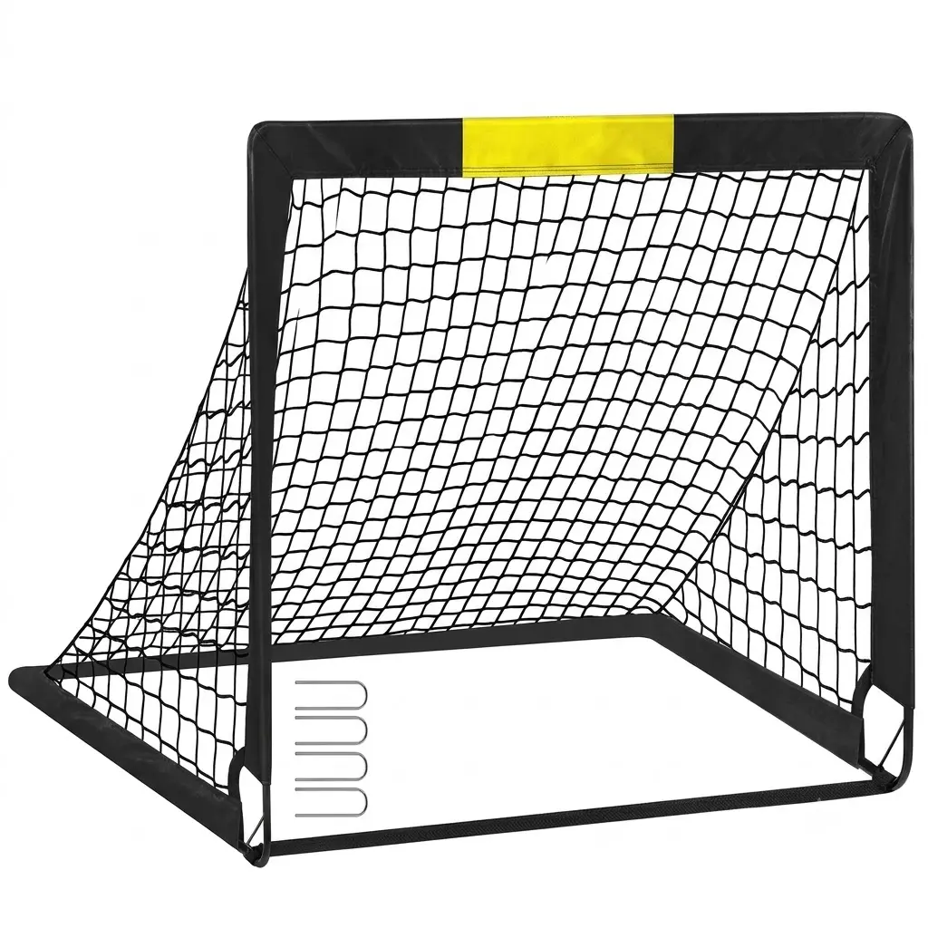 Soccer Goal - Backyard & Indoor Soccer Goals for Kids, 4X3 ft Portable Pop Up Soccer Nets for Youth & Adult, Outdoor Games, Soccer Training Equipment Ages 3-16 Year Gift
