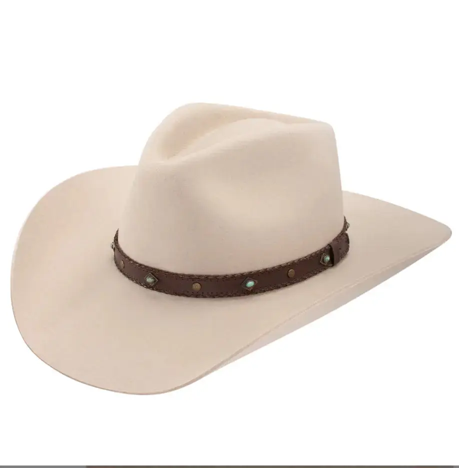 Unisex Stetson 4X Buffalo Ranch Tan Cowboy Hat – Classic Western Felt Hat