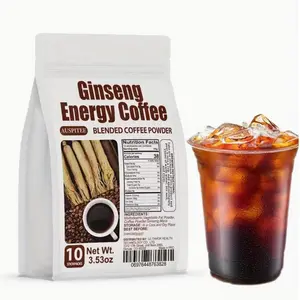 Men's Maca Energy Coffee Containing Maca Ginseng And Other Black Coffee Portable Packaging(10 Sticks)