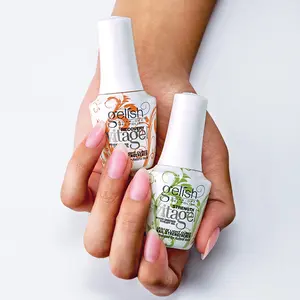 Gelish Vitagel Nail Strengthener Base Coat - Vitamin-Infused Natural Treatment to Prevent Peeling, Splitting & Chipping, Strengthens & Protects Healthy Nail Growth Fortifies, Repairs Weak, Thin, and Brittle Nails.