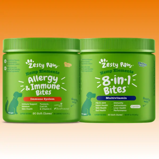 Hemp Elements Best of the Zest 2 Pack Bundle for Dogs