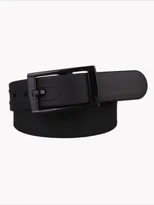 Unisex Plastic Buckle Belt, Candy Color No Metal Design, Safe for Security Checks, Versatile Waistband for Men and Women