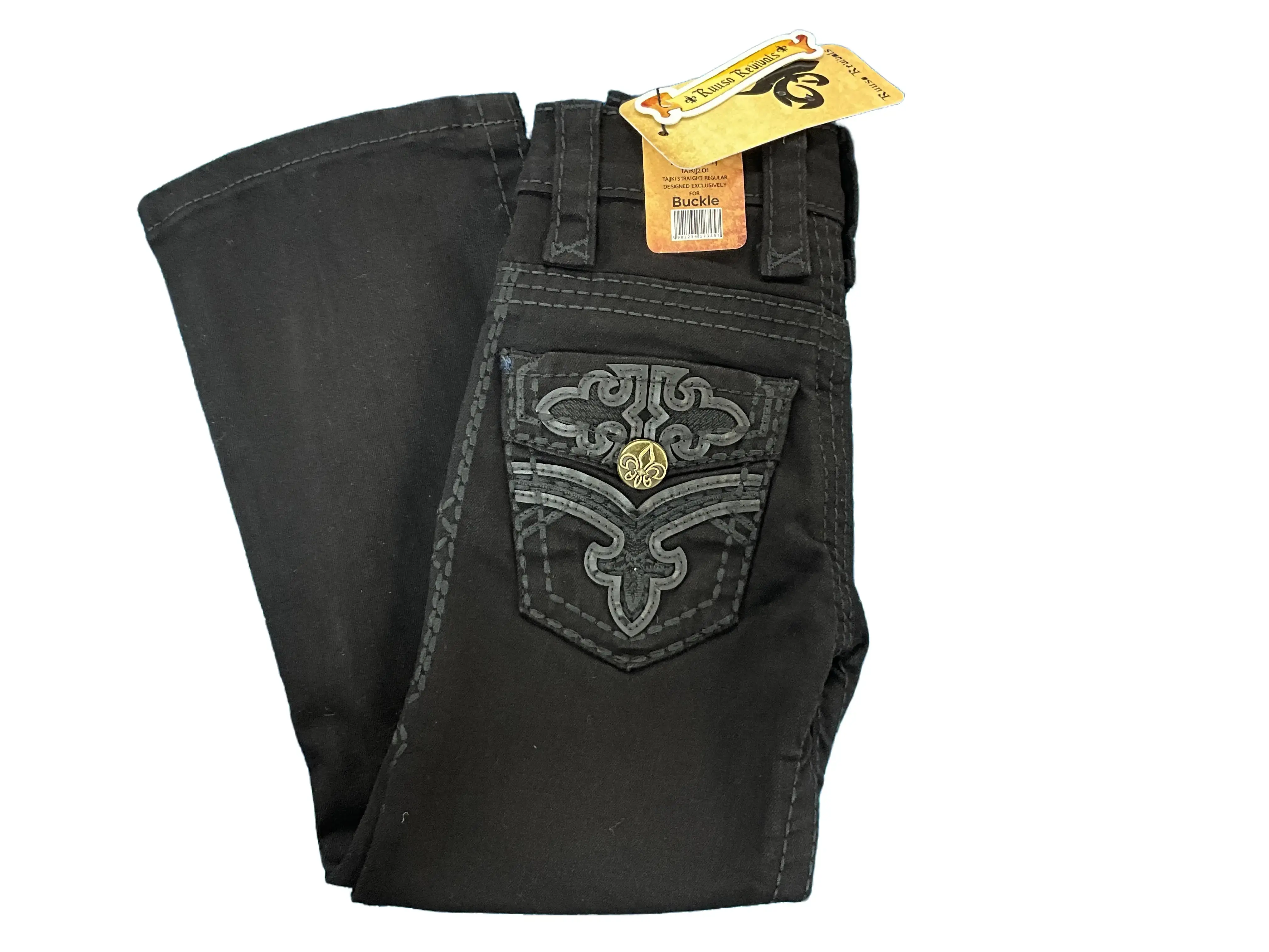 JEANS BORDADOS VAQUEROS 4T