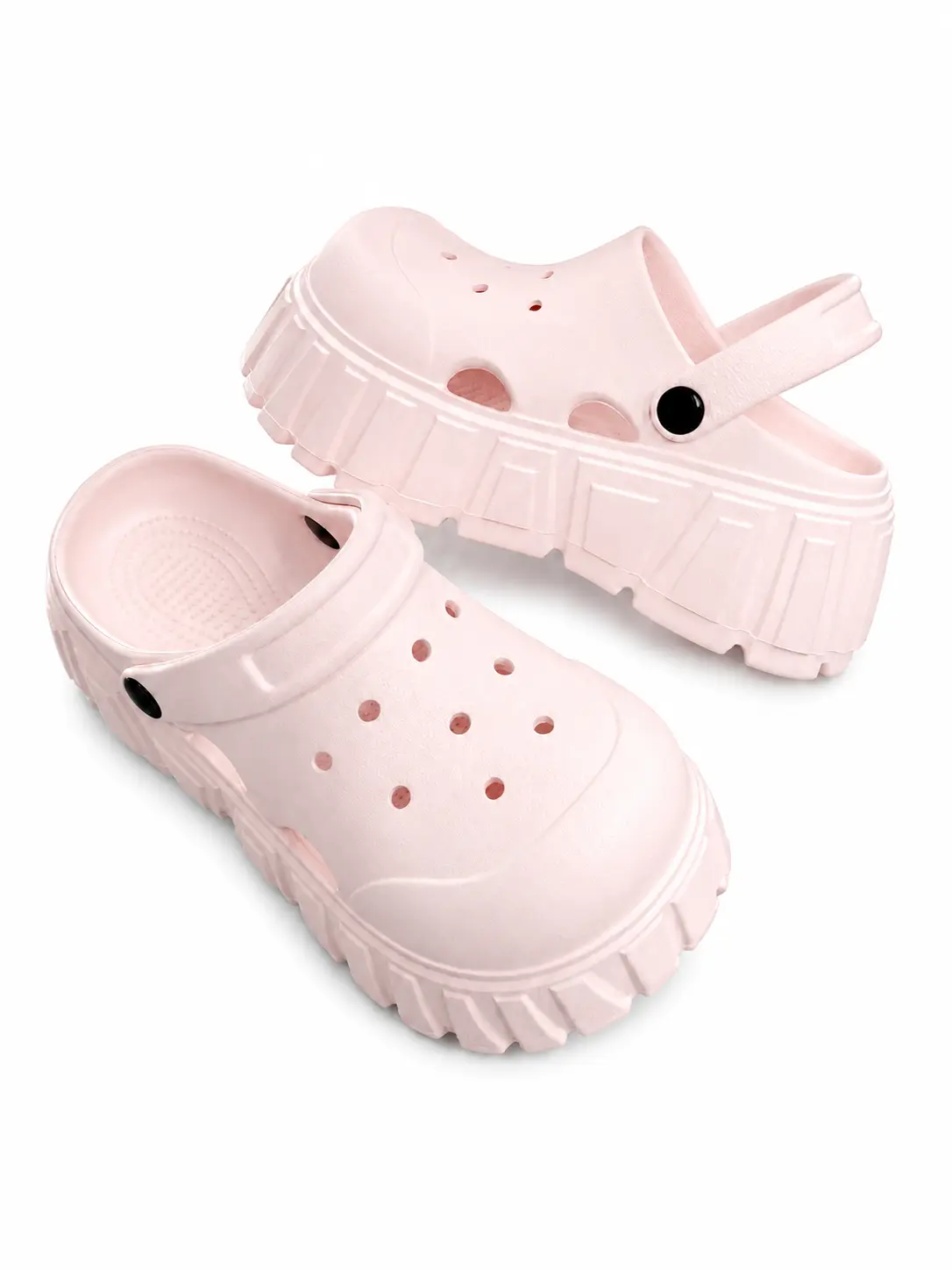 Women's EVA Water Shoes - Closed-Toe Sports Sandals for Beach Wading, Soft, Comfortable, Non-Slip, Wear-Res,Shoes only, no shoe box includedistant, Thick-Soled Indoor-Outdoor Footwear