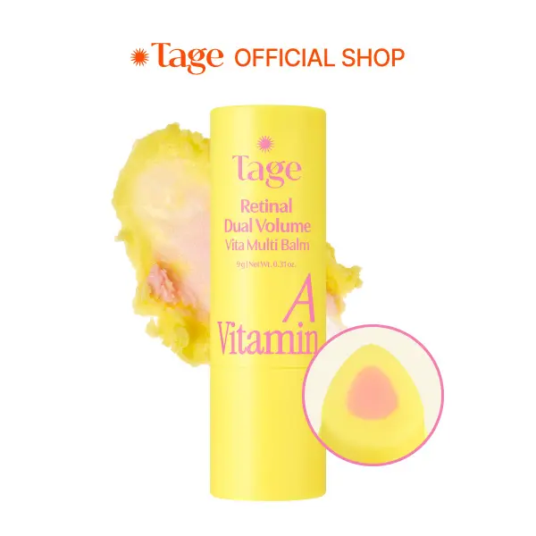 Tage Retinal Dual Volume Multi Balm | Volufiline 6% Firming Wrinkle Stick | Water-Infused Anti-Aging Balm | Smooths the Look of Fine Lines | Plumping Volume Care | K-Beauty — 0.31 oz
