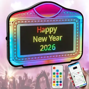 LED display Bottle Service Sign Club signs for bottle service Color Display Lights with APP Programmable Scroll Play, Hand Holding Light Box letter board Ideal for bars, nightclubs, and parties