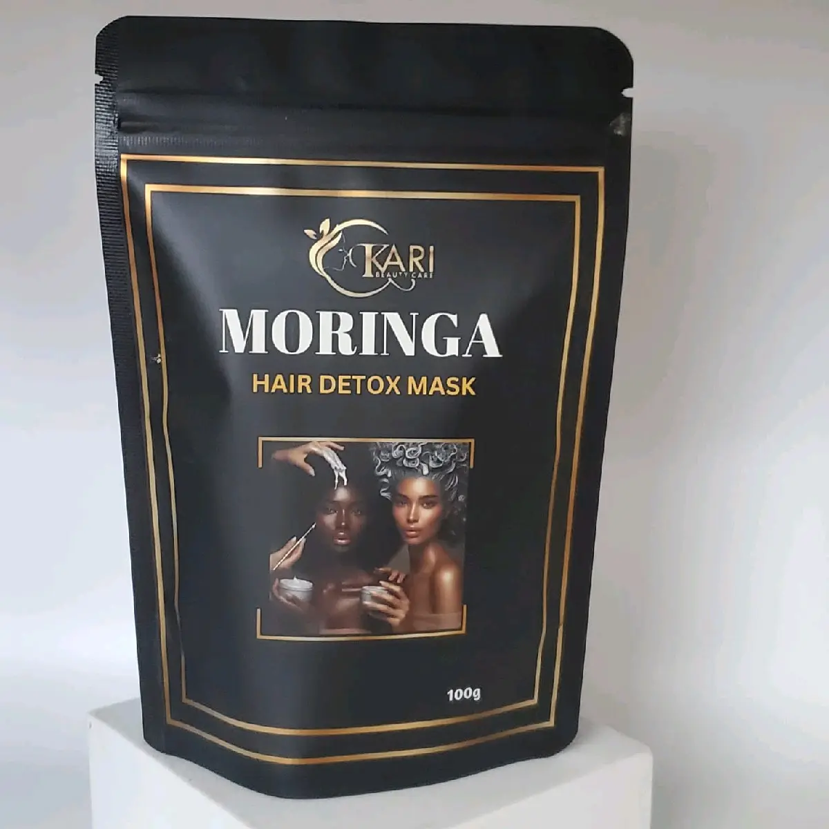 Moringa Hair Detox Mask - Natural Hair Treatment