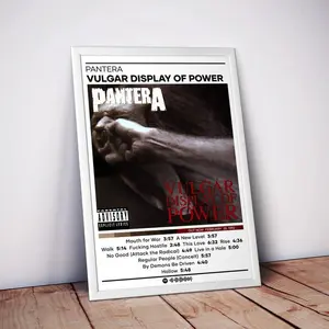 Pantera - Vulgar Display of Power Poster Album Cover Poster