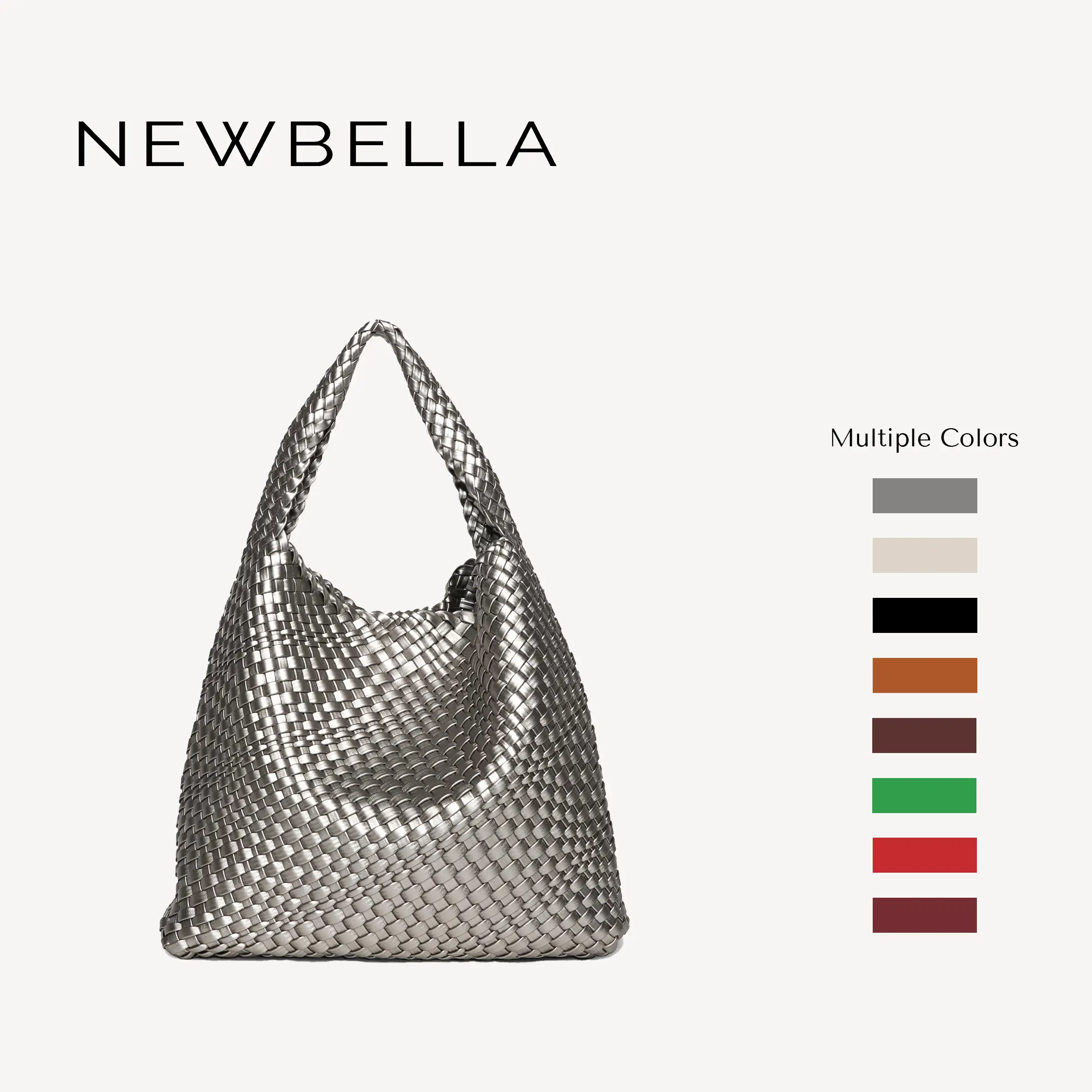 NEWBELLA Linda Woven PU Leather Hobo Shoulder Bag for Commuting and Everyday Carry #sohoch NEWBELLA Linda Woven PU Leather Hobo Shoulder Bag for Commuting and Everyday Carry #sohoch