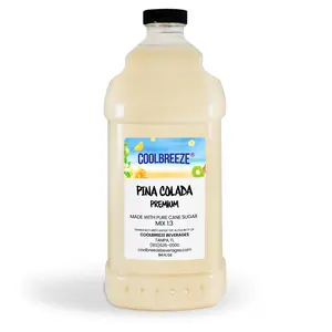 Coolbreeze® Beverages Premium Frozen Drink Machine Mix, Granita Slush Mix, Made with Cane Sugar - Pina Colada