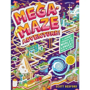 Mega-Maze Adventure! (Maze Activity Book for Kids Ages 7+) Mega-Maze Adventure! (Maze Activity Book for Kids Ages 7+)