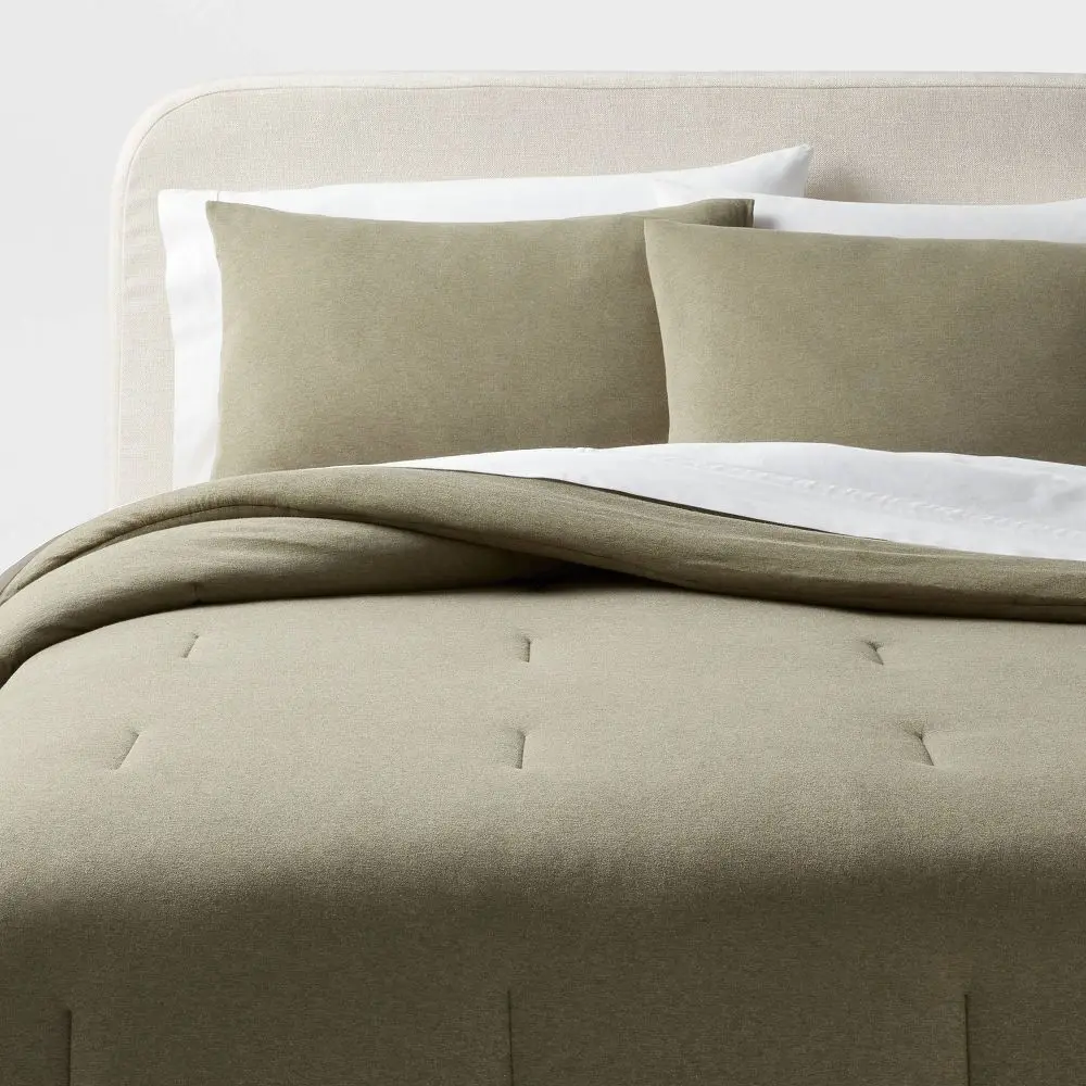 Modern Jersey Comforter and Sham Set