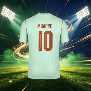 2026 France 10# Mbappé 7# Dembele Short And Long Sleeve Soccer Jersey Fans Version Breathable