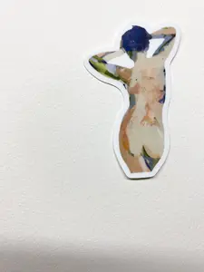 Abstract Figure Sticker Vinyl Sticker