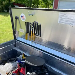 Magnalure 3m stick on magnetic tool pad great for toolboxes, handyman, dyi, mechanic shops, electrician, ladders