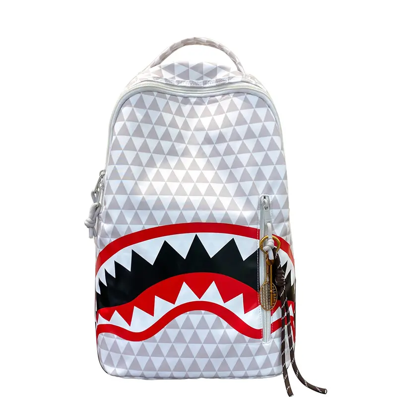 Graffiti Print Large Capacity Backpack for Men Women - Trendy Streetwear Style Dual Shoulder Backpack, Casual Personality Fashion Durable Daypack for School, Travel, Skateboarding & Daily Use