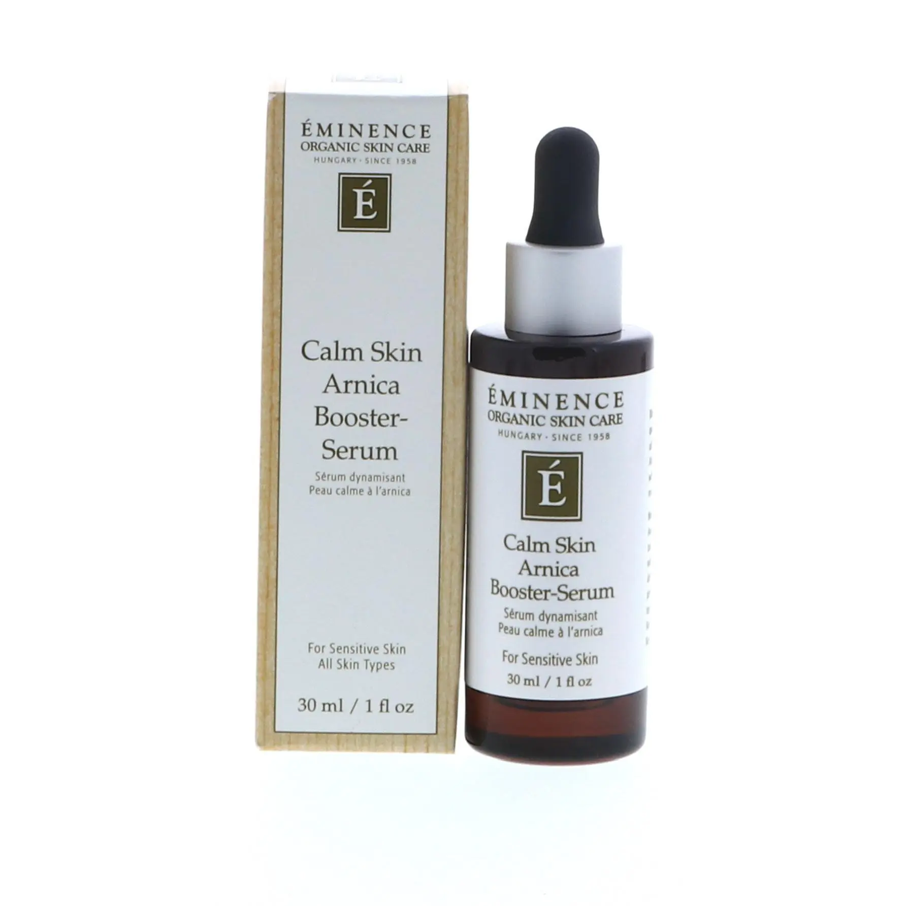 Eminence Calm Skin Arnica Herbal Booster-Serum | Soothing Anti-Inflammatory Formula for Sensitive Skin & Redness Relief | 1 oz, Anti Inflammation Moisturizers & Mists
