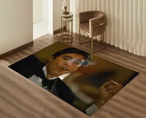Scarface Rug, Tony Montana Rug,Scarface Movie, Scarface Carpet, Scarface, For Living Room, Fan Rug