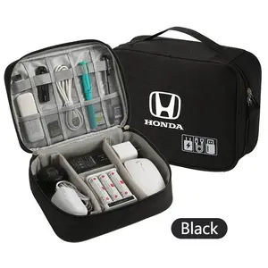 Car Organizer Bag, Car Trunk Organizer, Car Console Organizer, Anti-Slip Compartment, Boot Storage Organizer for Honda Models, Durable & Convenient Design