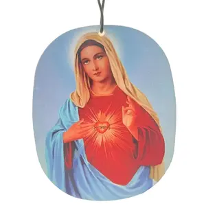 Car Freshener with Religious Design (5 Count) Car Freshener with Religious Design (5 Count)