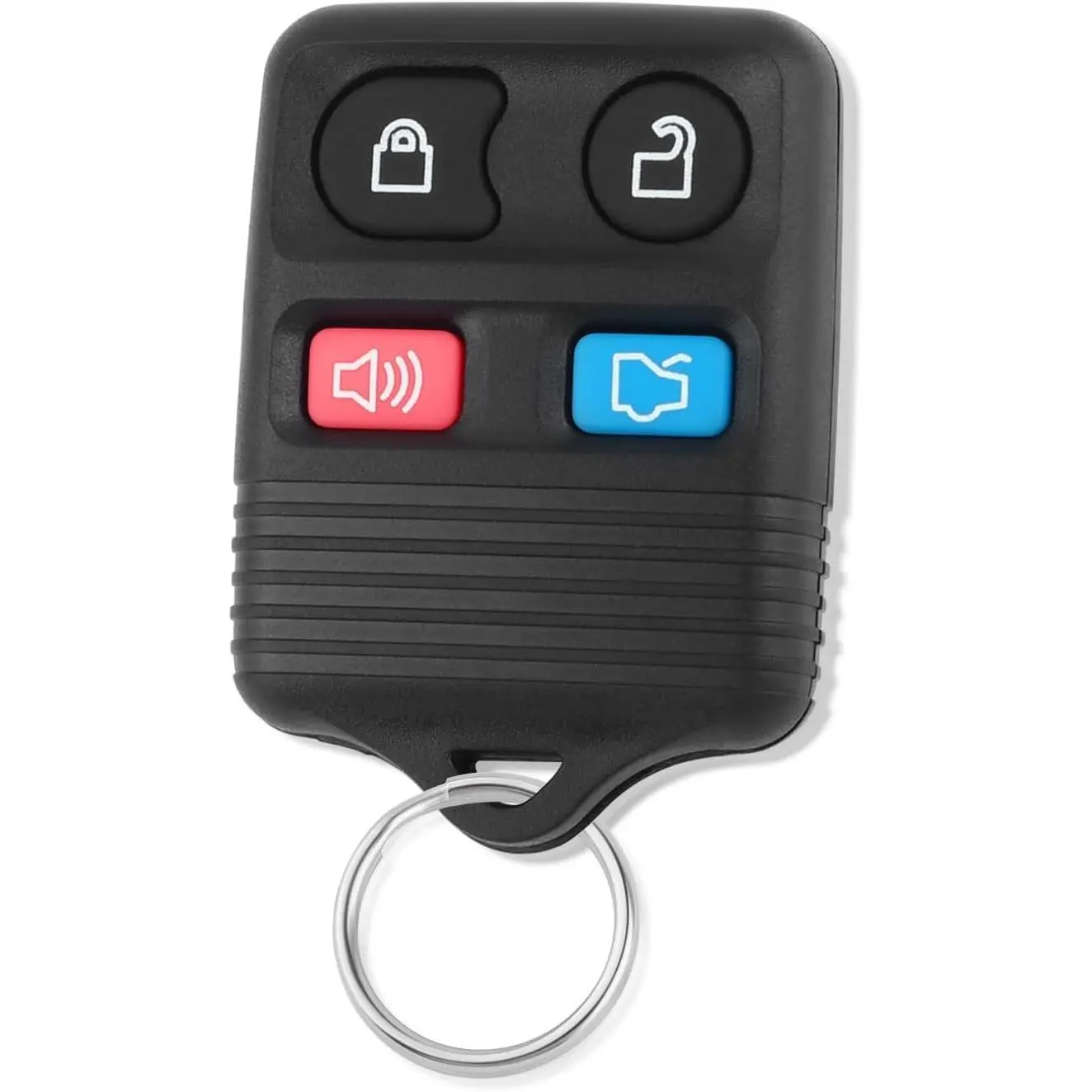 4-Button Car Key Fob,Keyless Entry Remote Key Fob Replacement OEM#CWTWB1U311,CWTWB1U212,CWTWB1U345,Antitheft Keyless Entry Systems Compatible with Ford Mercury Lincoln