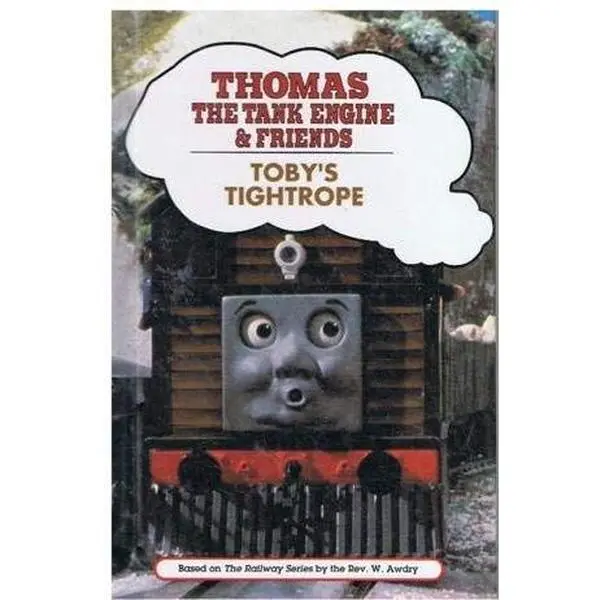 Used Book - Toby's Tightrope (The Railway Series, Thomas the Tank Engine and Friends) by Rev. W. Awdry, Hardcover English Children's Reading Material