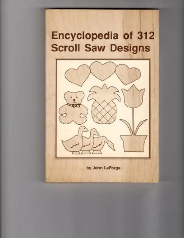 USED-ENCYLOPEDIA OF 312 SCROLL SAW DESIGNS by JOHN LAFORGE (Paperback)