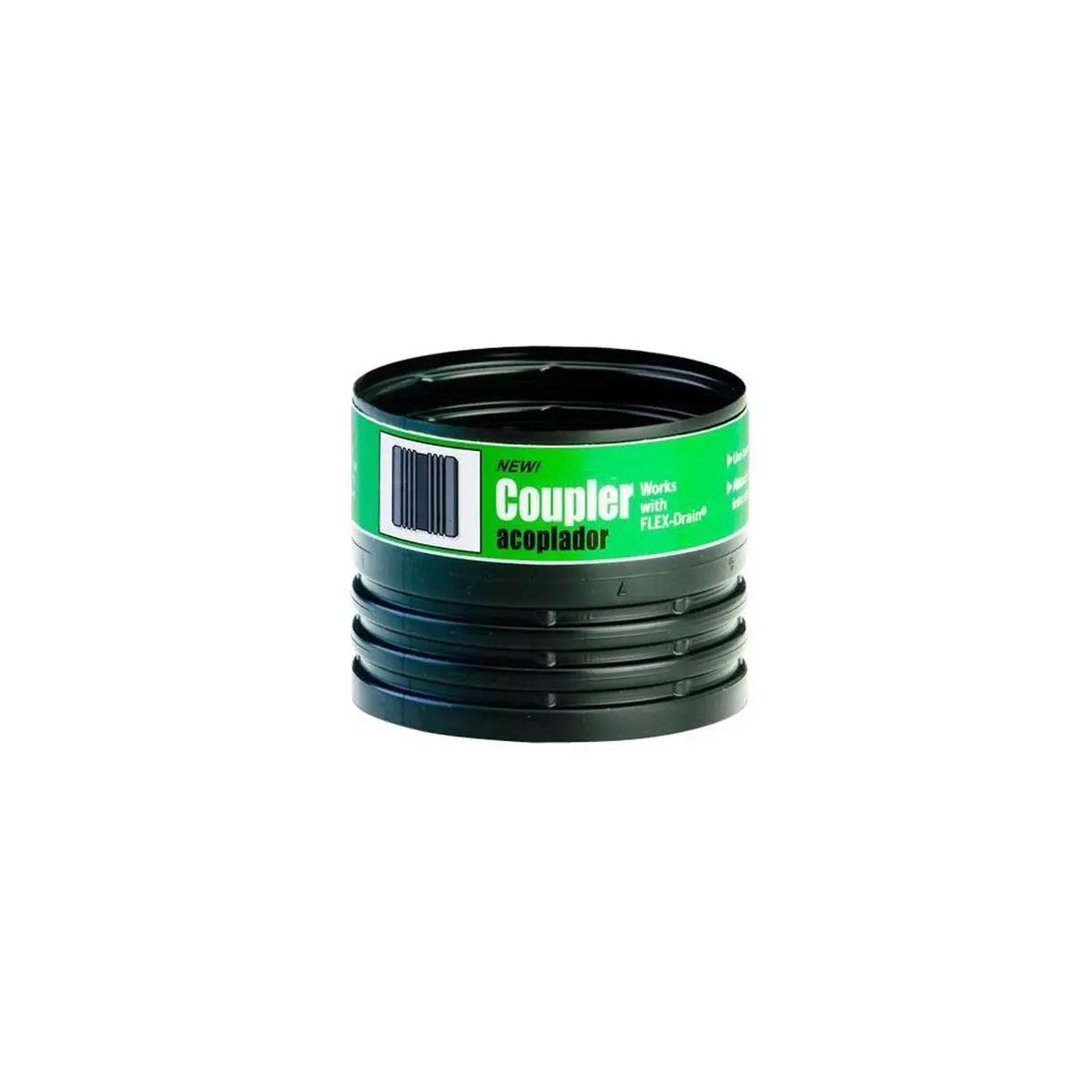 4 in. Fitting Drain Flex Coupler
