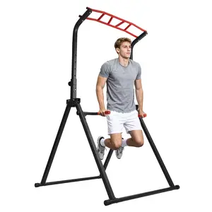 Foldable energy tower and immersive barbell training station, multi-functional home fitness equipment, used for strength enhancement