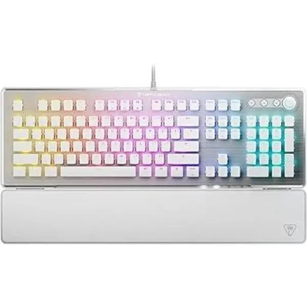 PC Accessory:  Keyboard - Turtle Beach Vulcan II Linear Gaming Keyboard - White  [GAMES ACCESSORIES] Keyboard, White, PC Games