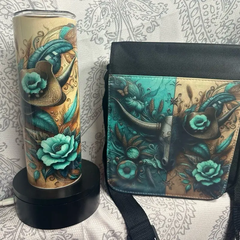 20 ounce Tumblr and Crossbody bag combo