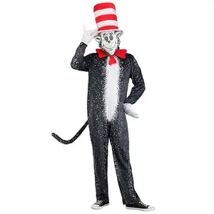 Adult Dr. Seuss "If I Ran Your School" Cat in the Hat Costume