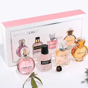Women's Perfume Gift Box Set, Four-Piece Fragrance Collection, Long-Lasting Scent All Day, Perfect for Commuting, Dates, Parties