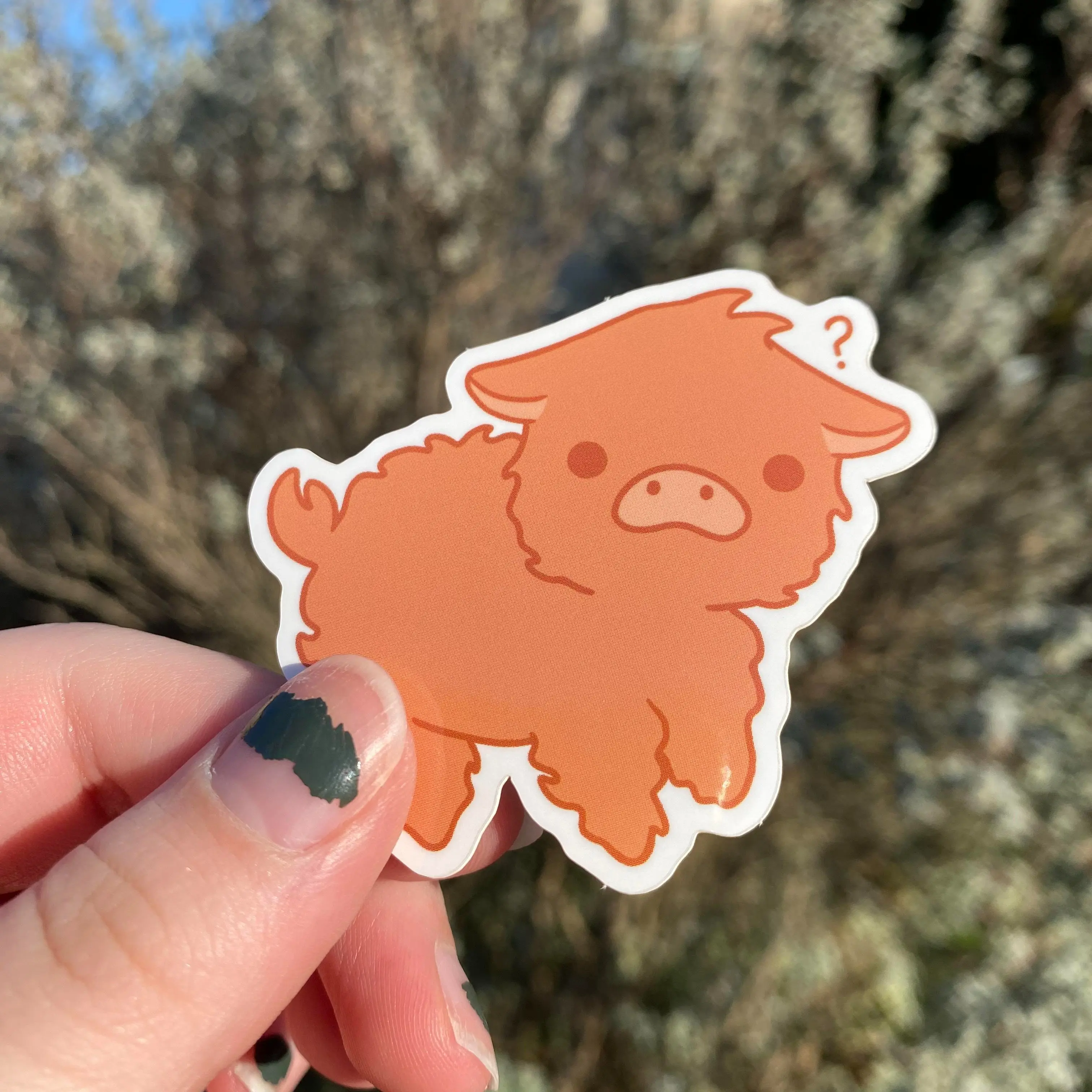 Chocolate Milk Cud Cow Stickers