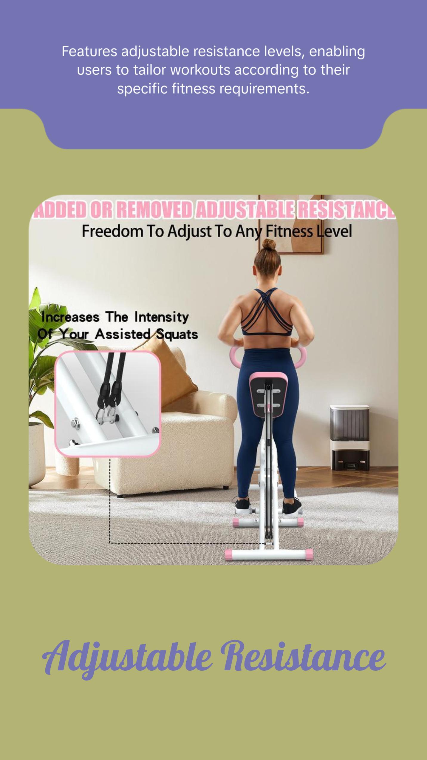 Foldable Squat Rodeo Core Exercise Machine Foldable Squat Rodeo Core Exercise Machine
