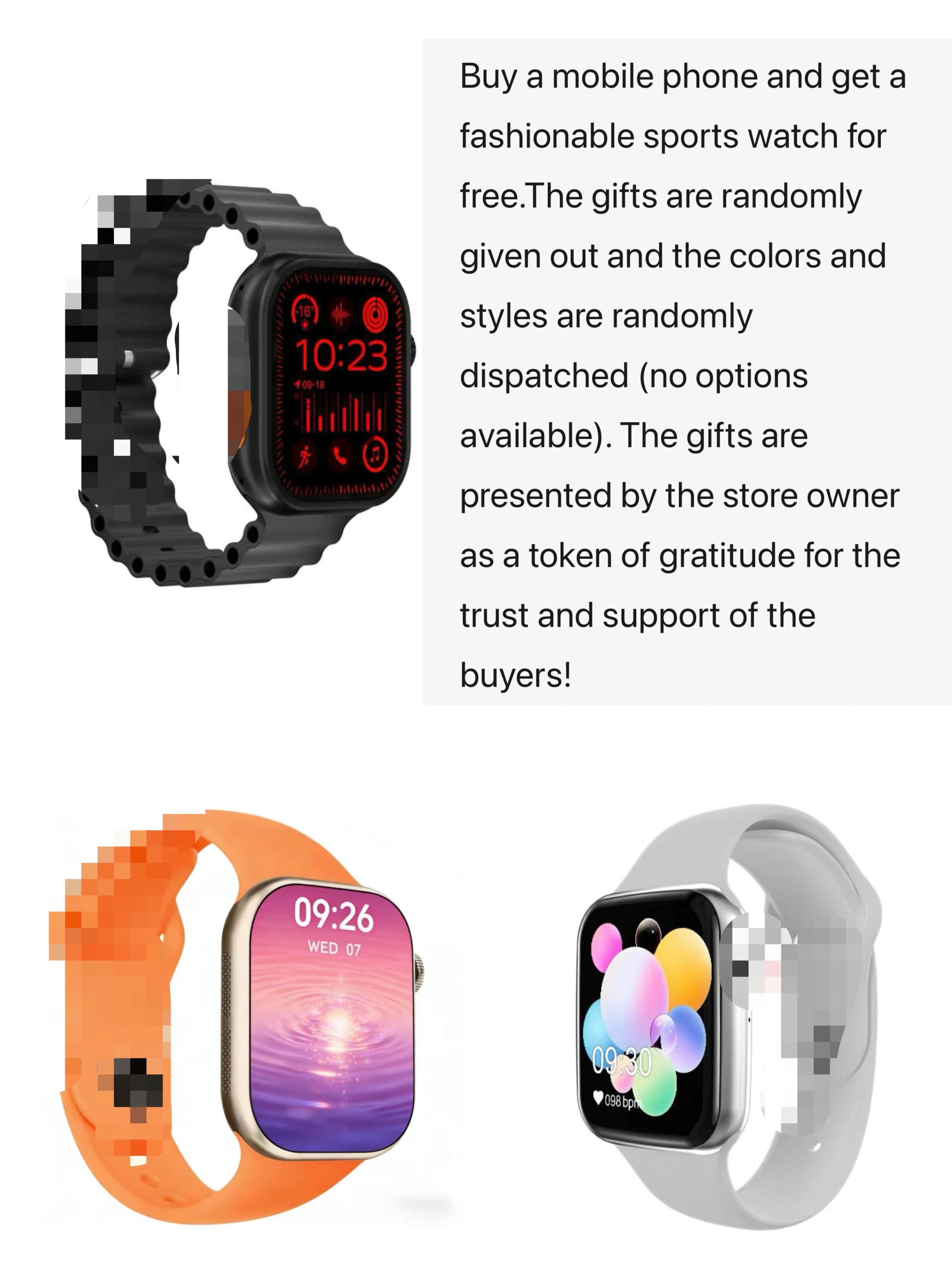 Unlock this 6.6-inch dual-SIM smartphone with a large screen, featuring a hidden stylus, an octa-core processor, a 8+20MP high-definition camera, 8+256GB.Buy a mobile phone and get a fashionable sports watch for free.