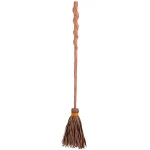 Spiral Witch Broom Costume Accessory