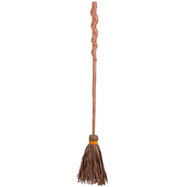 Spiral Witch Broom Costume Accessory