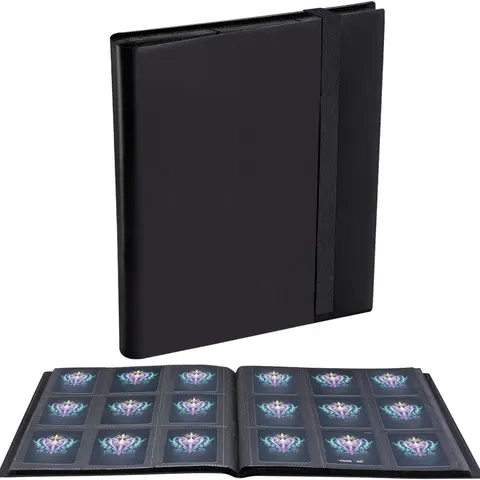 360 Card Binder 9-Pocket Side Loading Album for Pokémon TCG & Sports Cards