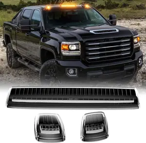 Amber LED Cab Roof Light Compatible with 2015-2019 Silverado Sierra 2500HD 3500H