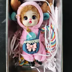 Cute Doll Phone Charm, Role Design Toy Ornament, Perfect Gift for Birthday Decor, Desktop Decoration, New Year Gift, 1 Piece