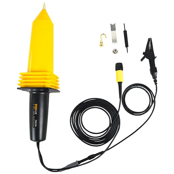 PINTECH P6018A High Voltage Oscilloscope Probe with Safe Attenuation, 18kV Max DC, 12kV Max AC, 100MHz, 1000:1 Attenuation Rate, BNC Connector