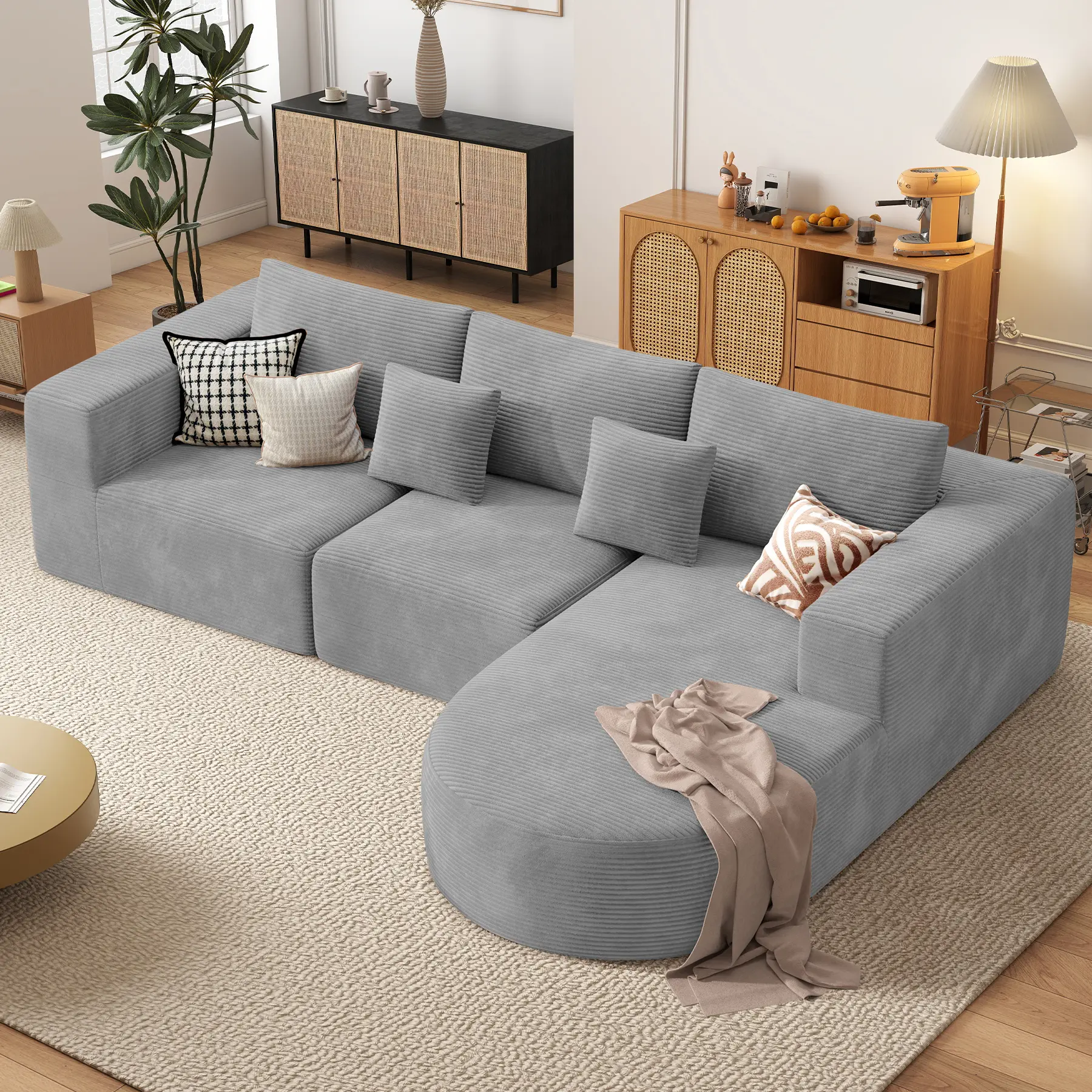 Light gray (right-hand recliner) 