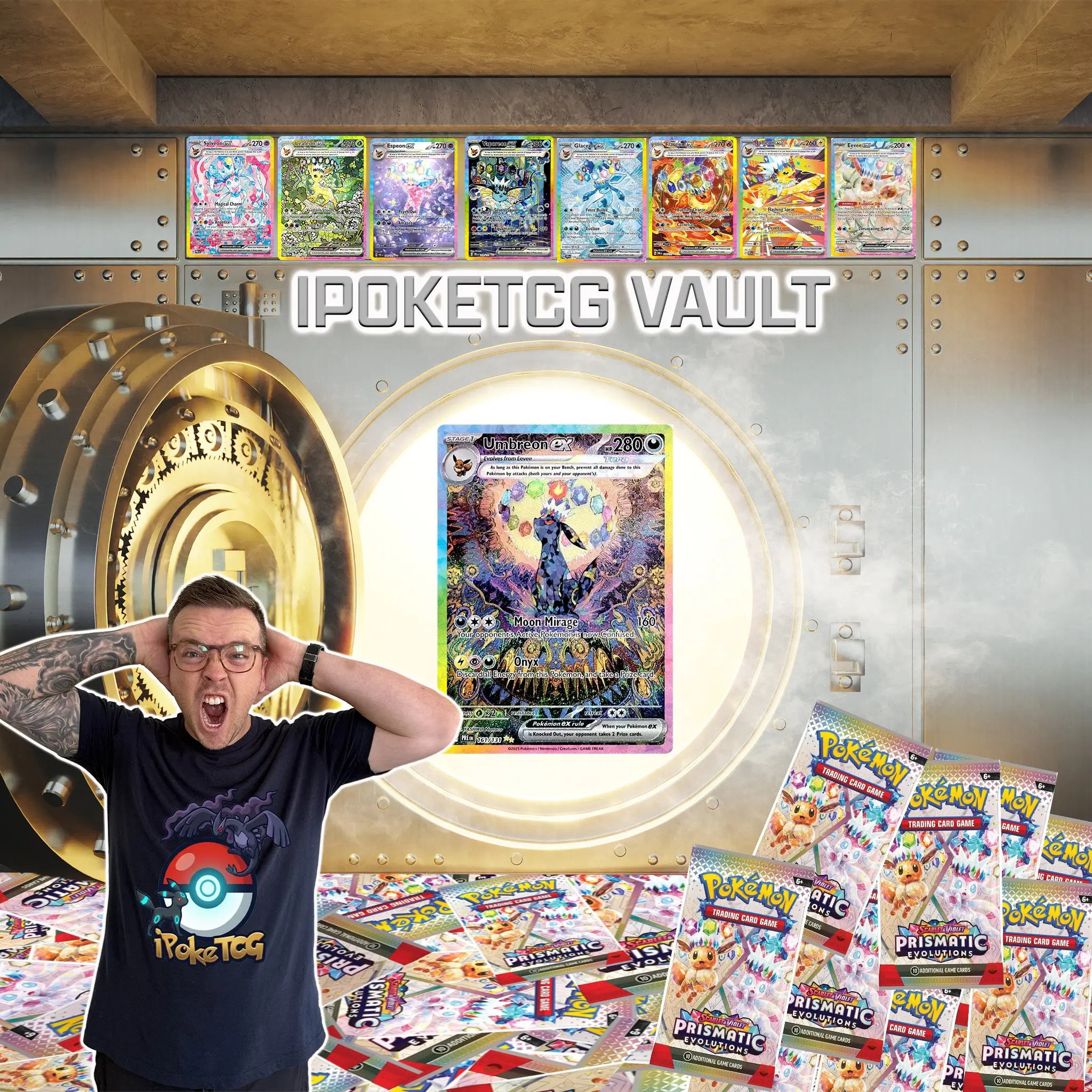 Pokemon TCG: iPoke VAULT (Prismatic Evolutions)