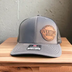 [SALE 50%]  Bu.sc.h Light Matters BLM Hat - I Hate Pulling Out Leather Patch Trucker Hat - Richardson 112 Mesh Back Cap - Fishing & Boating Gifts for Men