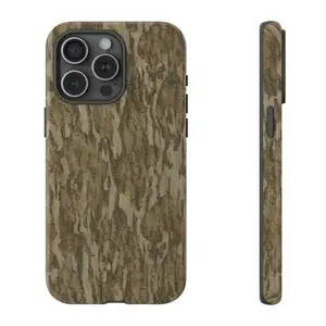 Camouflage Shockproof Protective Smartphone Casing, Hunting Theme Dual-Layer Tough Shell with Soft Inner for All iPhone Models (11-17 Pro Max/Plus/Air), Men’s Handheld Cover